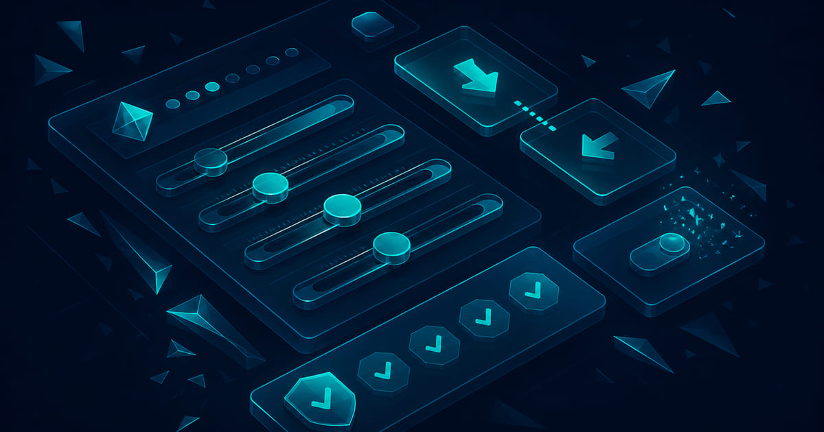 Motion tokens, essential versus decorative labels, and a QA matrix beside reduced-motion settings.